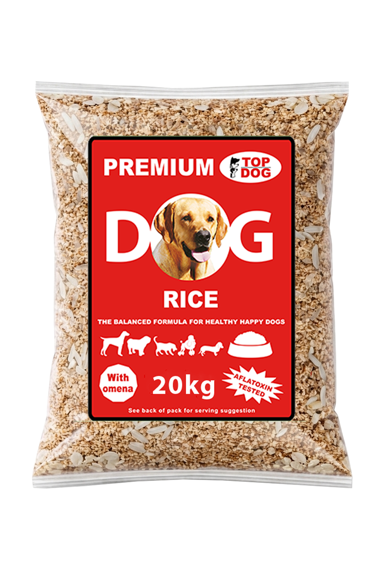 Top Dog Rice - 20kg