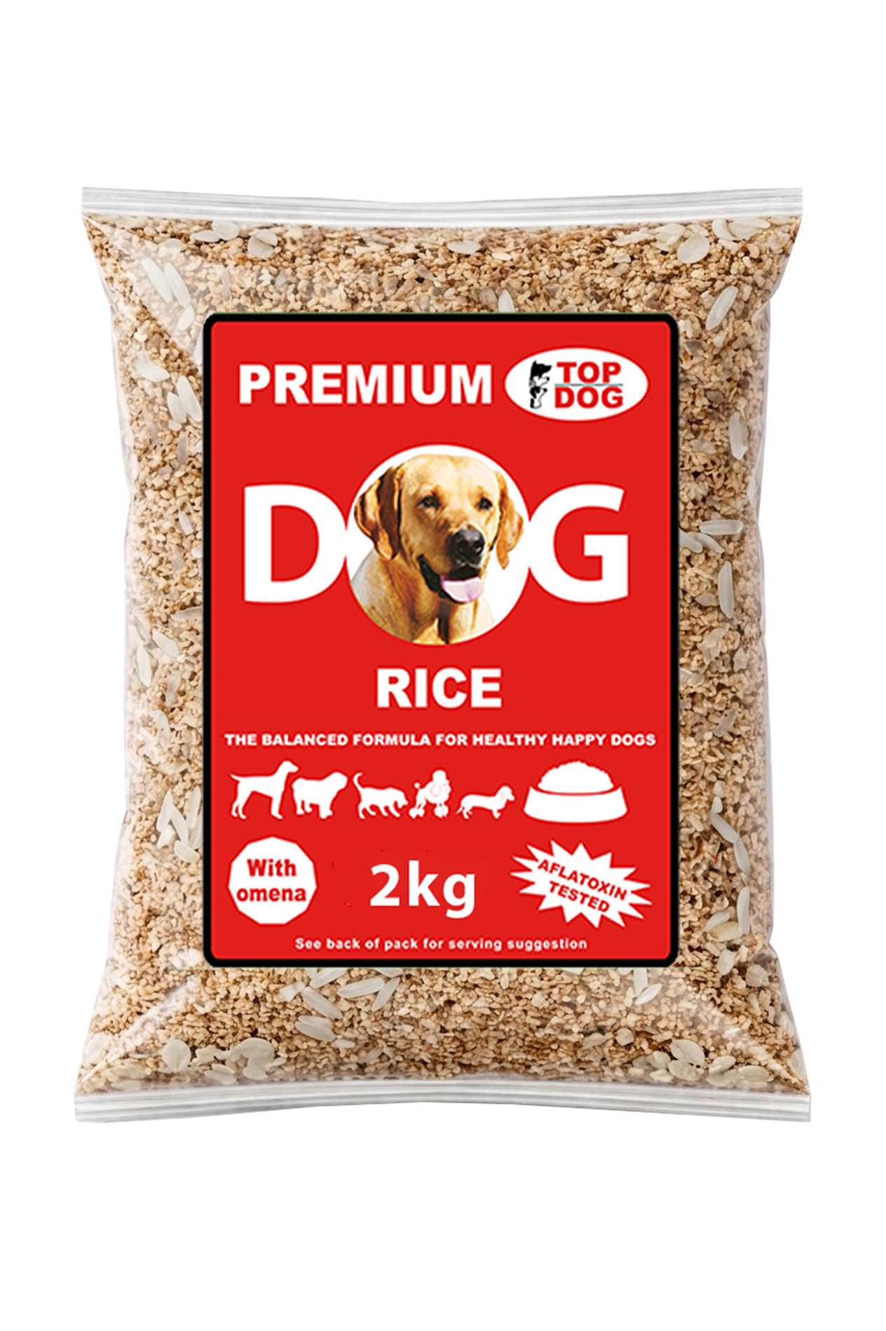 Top Dog Rice - 2kg